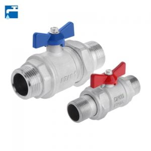 شیر دسته پروانه ای دو سر مغزی 132 سایز 1/2 (کارتن 72 عددی)